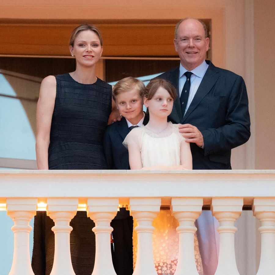 El príncipe Jacques y la princesa Gabriella