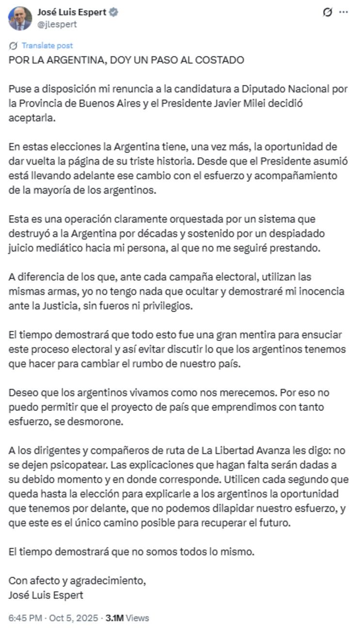 José Luis Espert