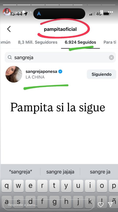 La China Suárez y Pampita