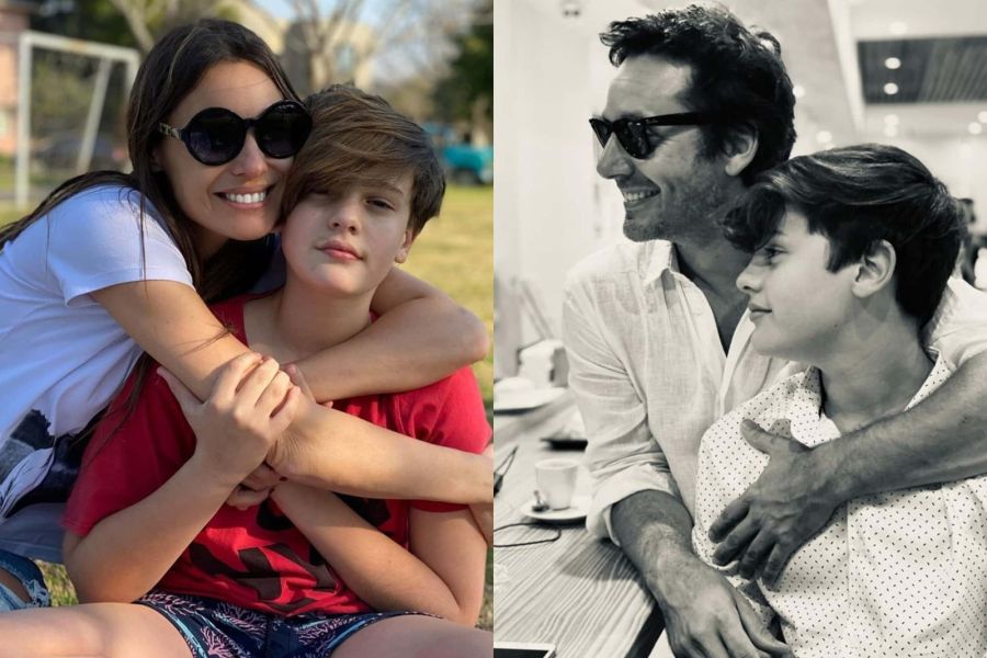 Pampita, Bautista y Benjamín Vicuña