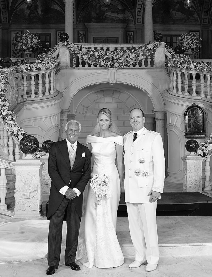 Charlene y Alberto de Mónaco
