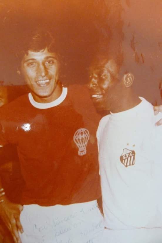 Daniel Buglione y Pelé