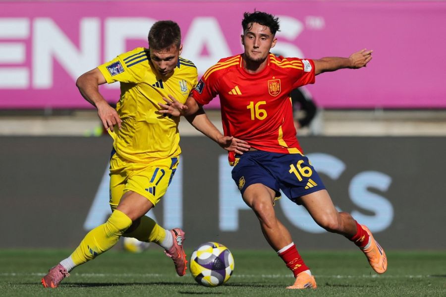 España derrotó a Ucrania en la Copa Mundial Sub-20