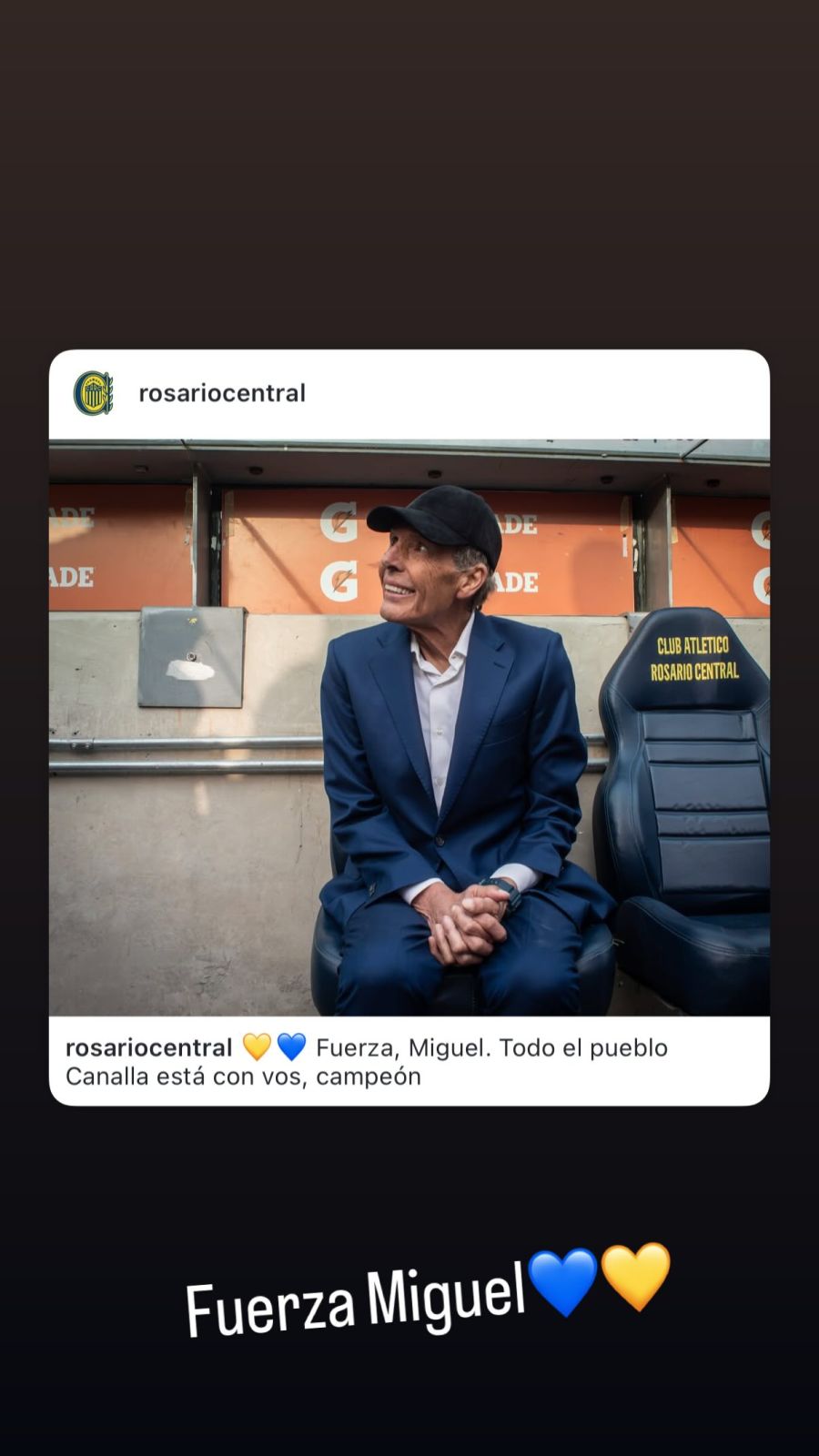 Historia Ángel Di María sobre Miguel Ángel Russo