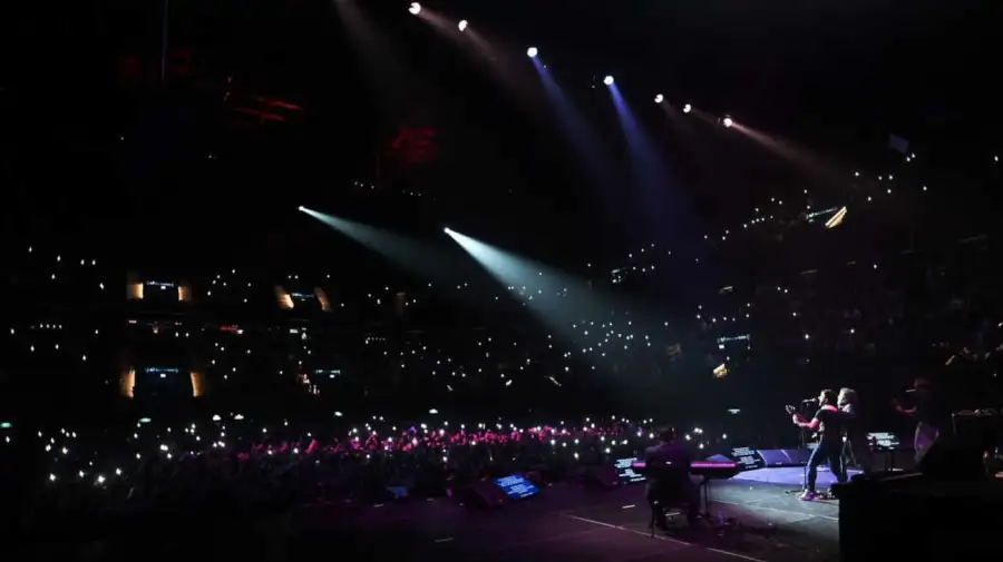 Javier Milei en el Movistar Arena 20251006