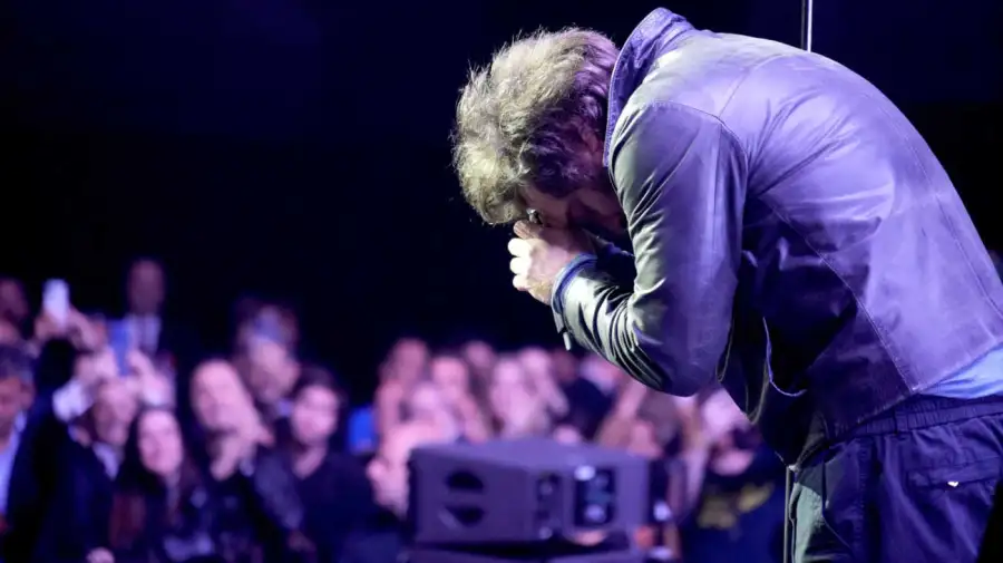 Javier Milei en el Movistar Arena 20251006