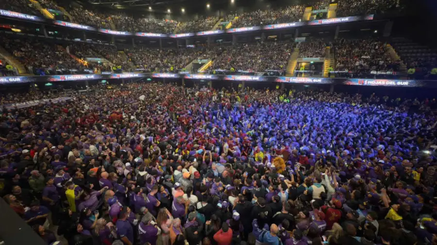 Javier Milei en el Movistar Arena 20251006