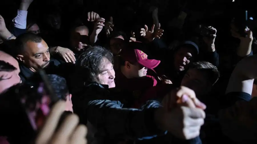 Javier Milei en el Movistar Arena 20251006