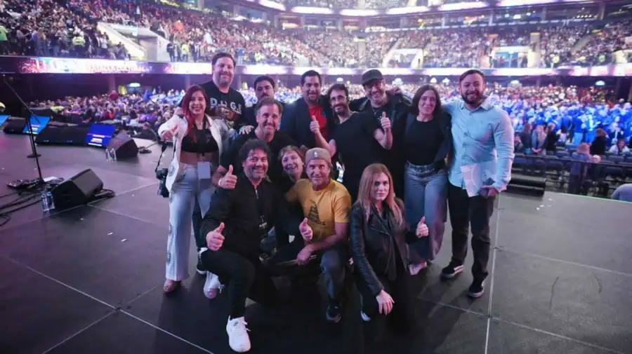 Javier Milei en el Movistar Arena 20251006