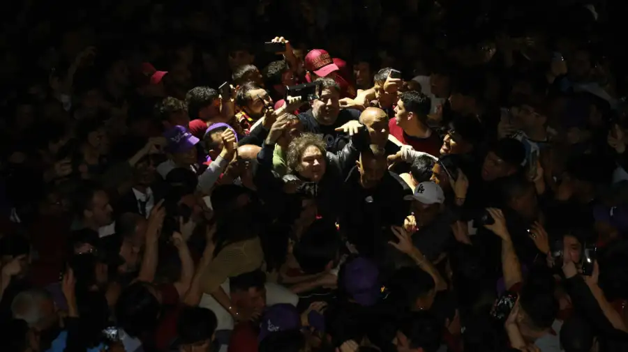 Javier Milei en el Movistar Arena 20251006