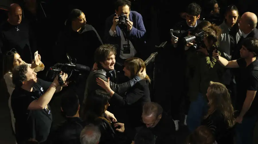 Javier Milei en el Movistar Arena 20251006