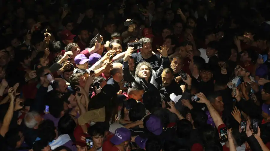 Javier Milei en el Movistar Arena 20251006