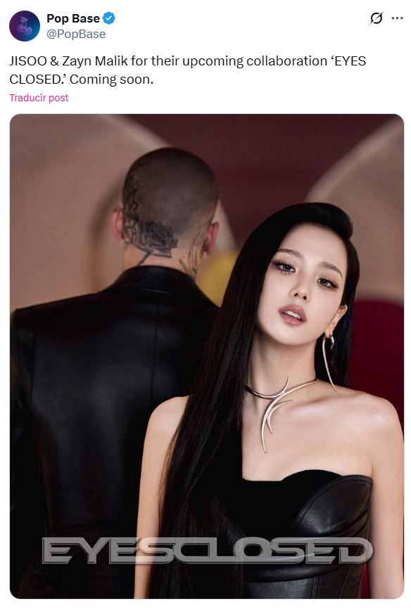 Jisoo y Zayn Malik 