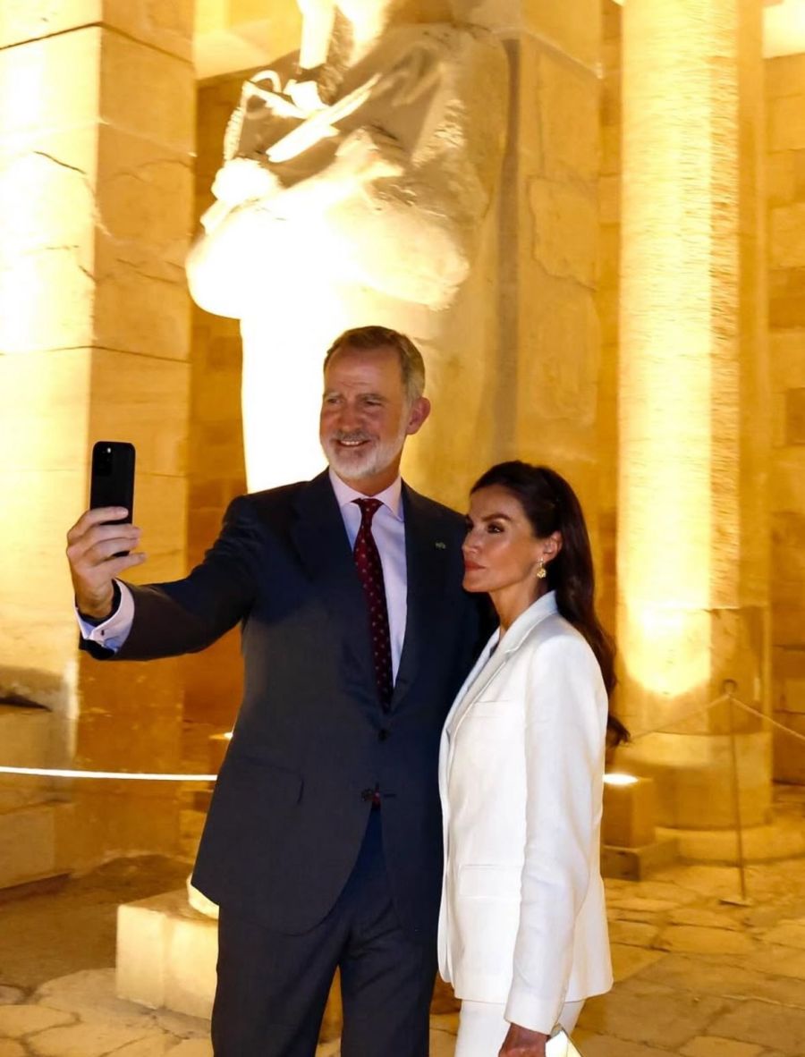 Letizia Ortiz y Felipe
