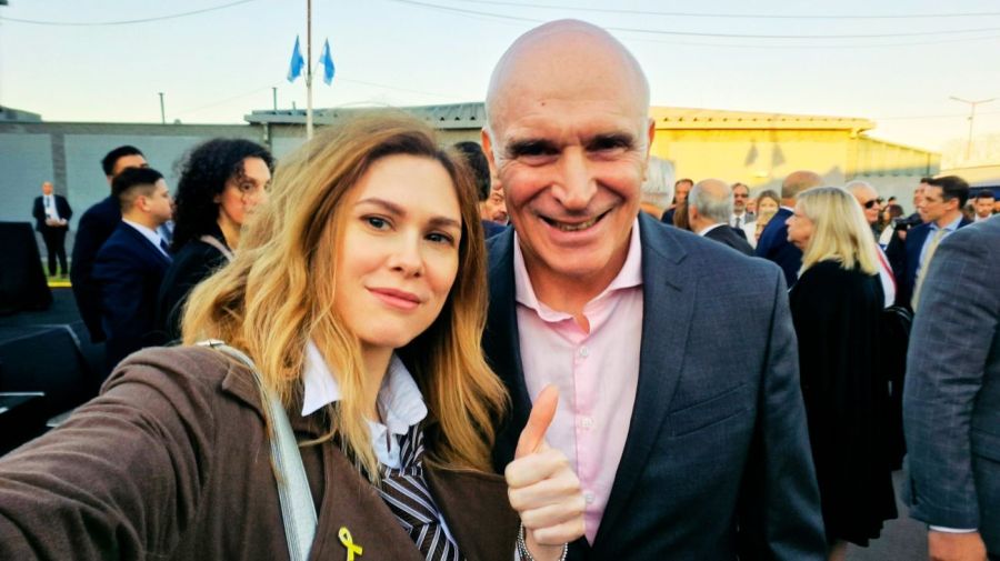 Lilia Lemoine junto a José Luis Espert en la presentación del nuevo Código Penal el pasado jueves 2 de octubre de 2025