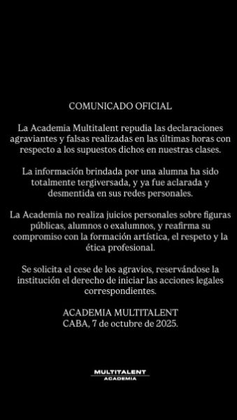 Polémica con la China Suárez: Multitalent desmintió rumores de conflicto