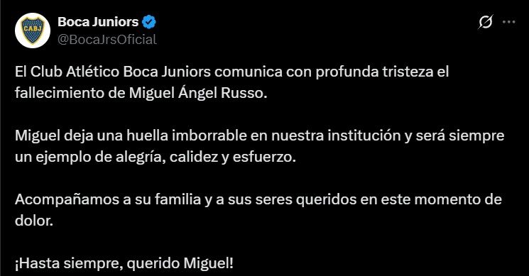 Comunicado Boca Juniors 