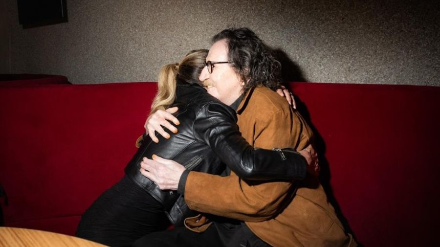 El encuentro de Mariana Fabbiani y Charly García