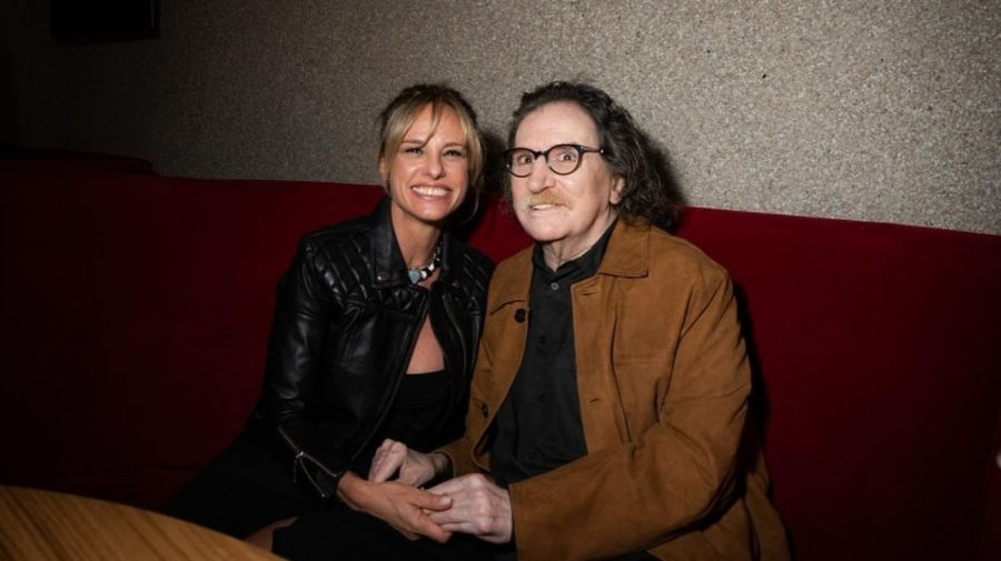El encuentro de Mariana Fabbiani y Charly García