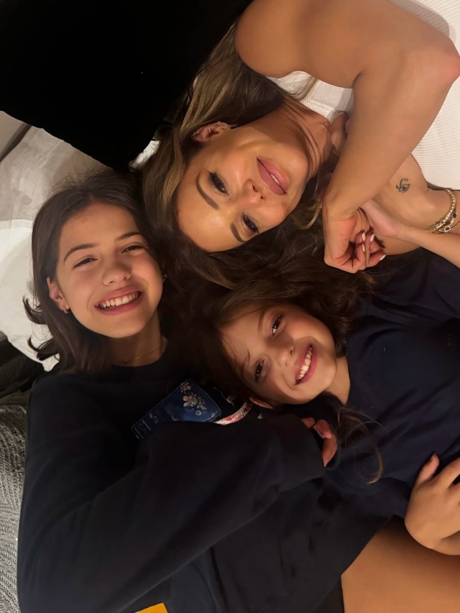 Evangelina Anderson, Bastián Demichelis, Lola Demichelis, Emma Demichelis