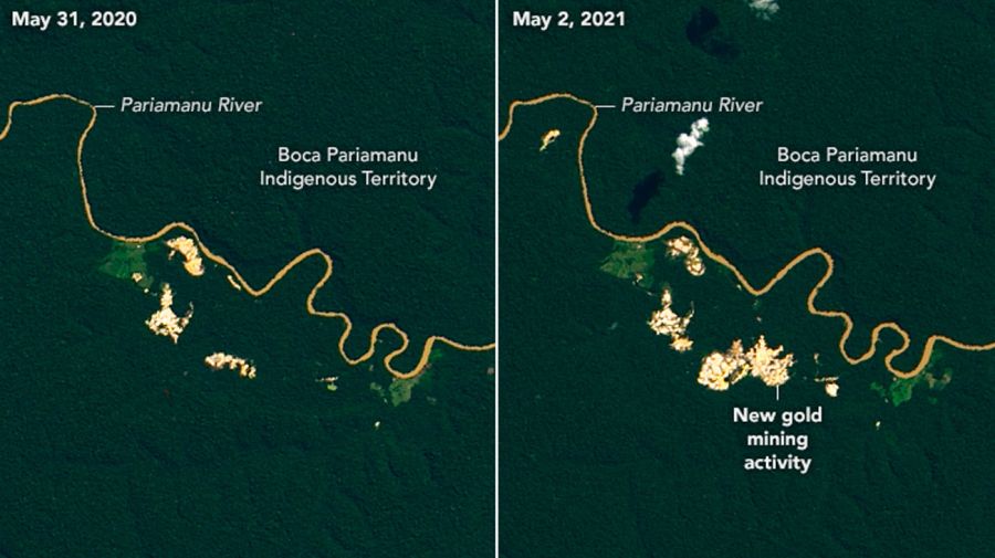  Los pozos de oro de la Amazonia peruana que fascinan a la NASA y preocupa a los científicos 08102025