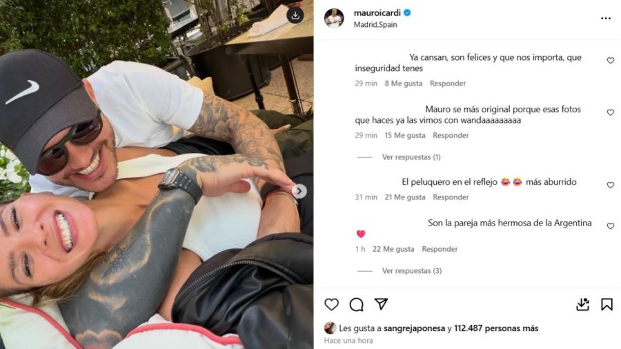 Mauro Icardi y la China Suárez