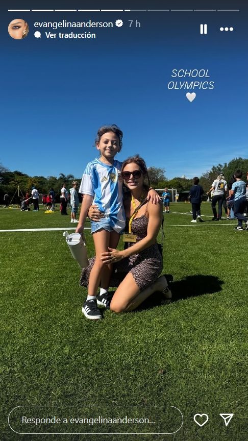 El evento escolar de las hijas de Wanda Nara y Evangelina Anderson