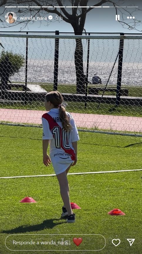 El evento escolar de las hijas de Wanda Nara y Evangelina Anderson