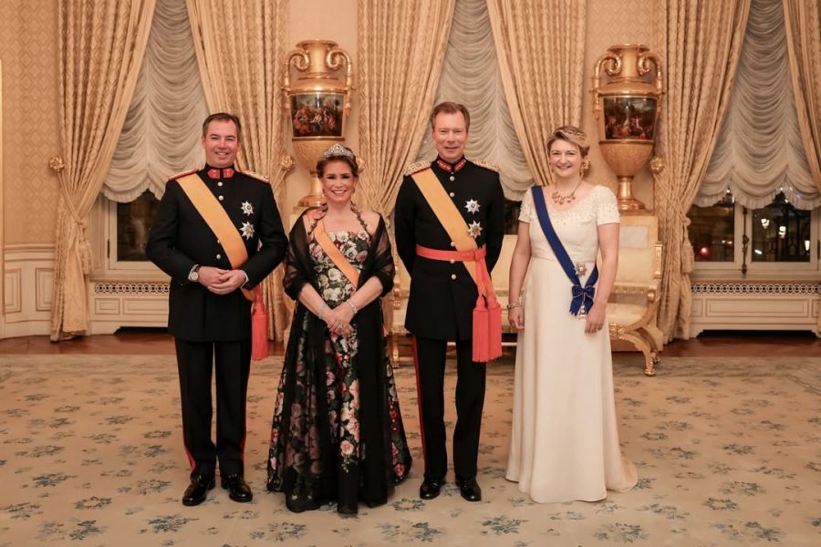 Guillermo y Estefanía, Enrique y María Teresa de Luxemburgo