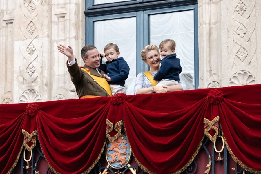 Guillermo y Estefanía de Luxemburgo