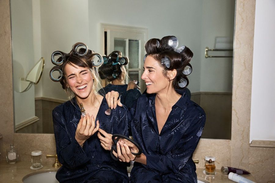 Juana Viale y su hija Ámbar
