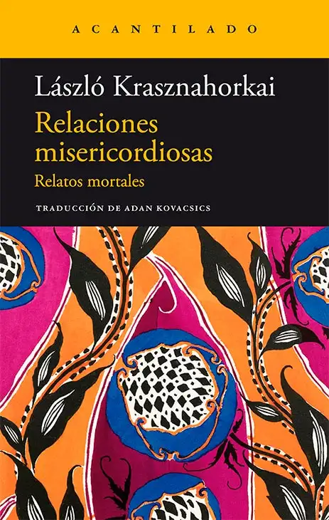 Libro de László Krasznahorkai 09102025