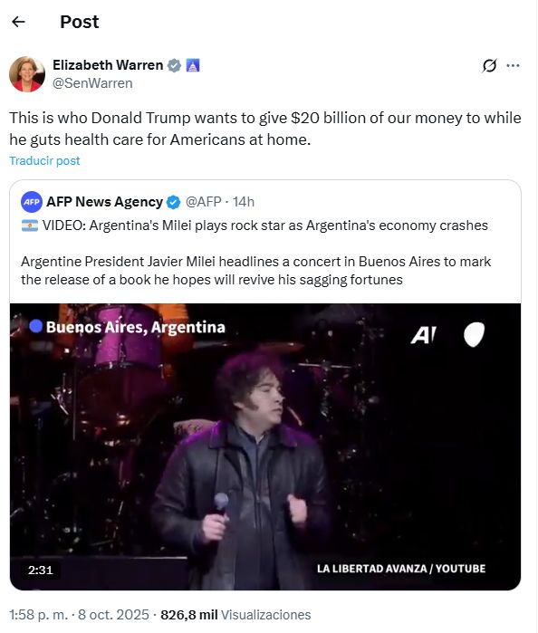 Tweet Elizabeth Warren