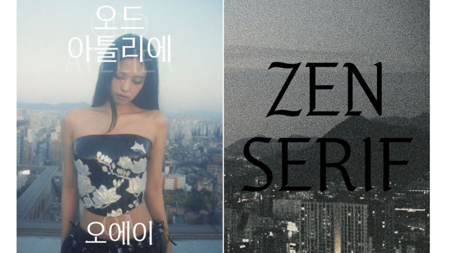 Zen Serif, la tipografía lanzada por Jennie