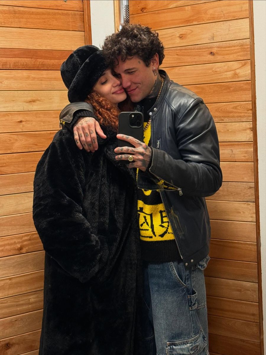 Alex Caniggia y Melody Luz