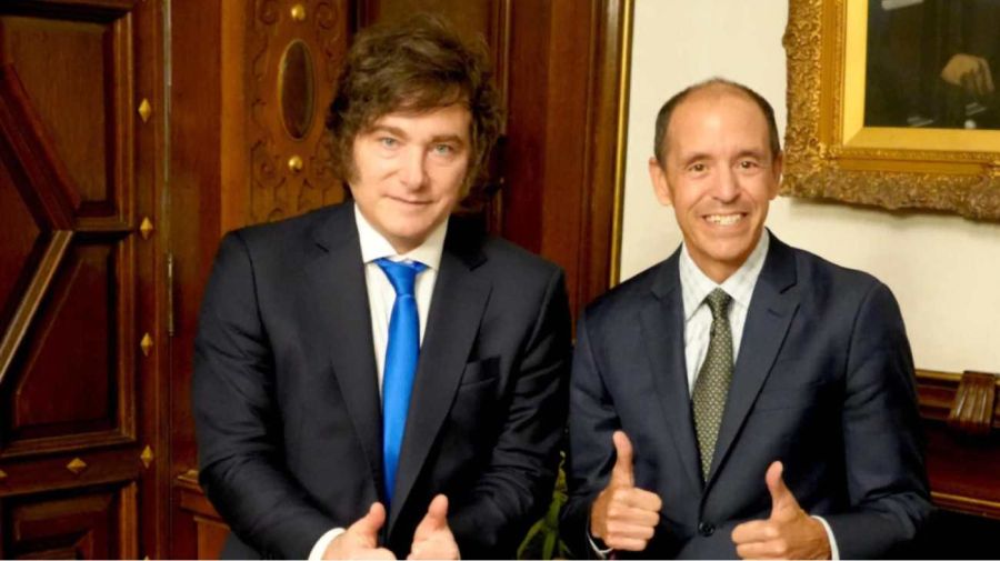 El presidente Javier Milei se reunió hoy en Casa Rosada con directivos de OpenAI 10102025