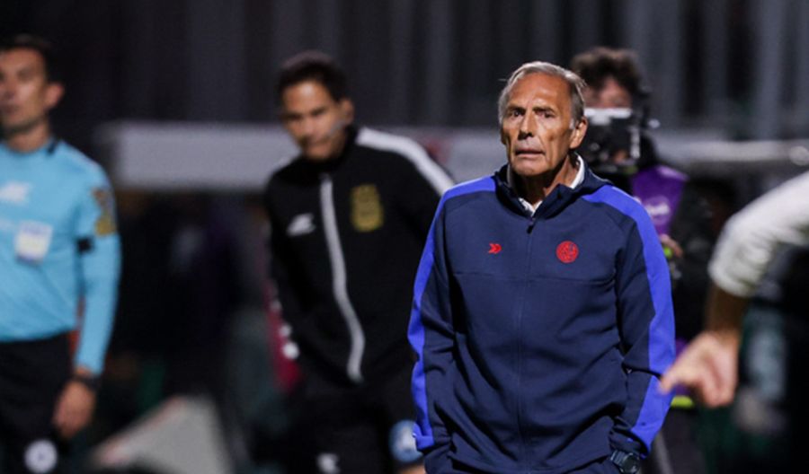 Miguel Ángel Russo dirigiendo a San Lorenzo