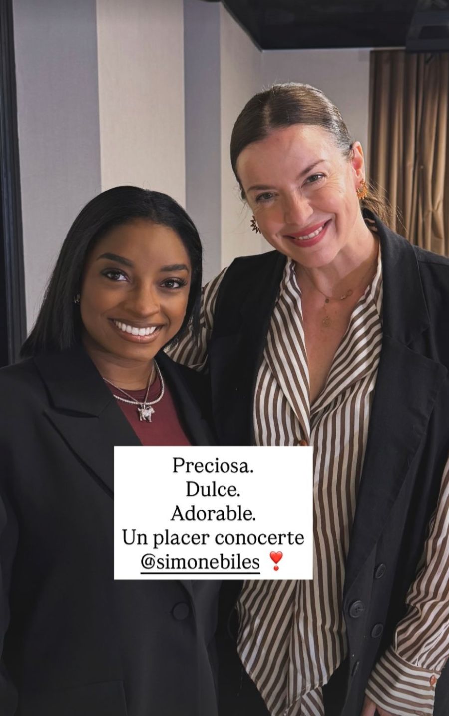 Simone Biles, Mercedes Funes