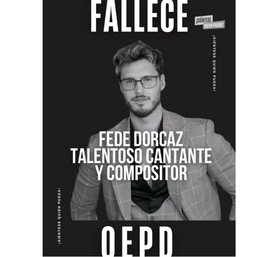 Asesinaron a Fede Dorcaz (Foto: Instagram: sientesequienpueda)
