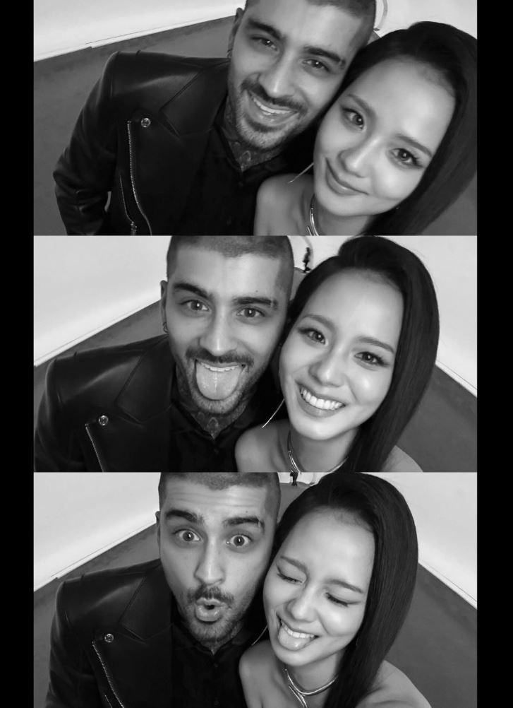 Jisoo y Zayn Malik