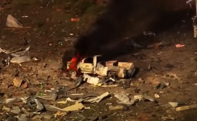 Explosión en Tennessee