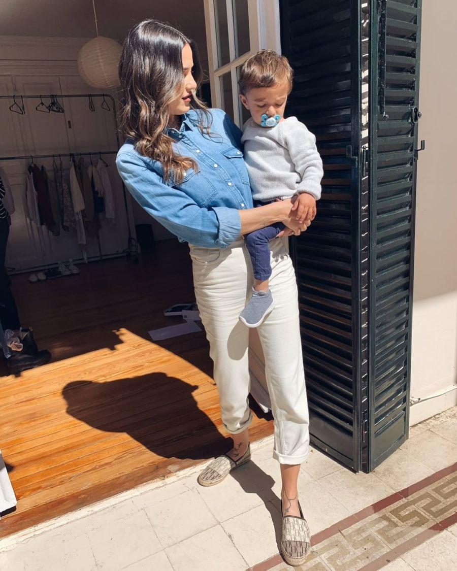 Indalecio, hijo de Luli Fernández