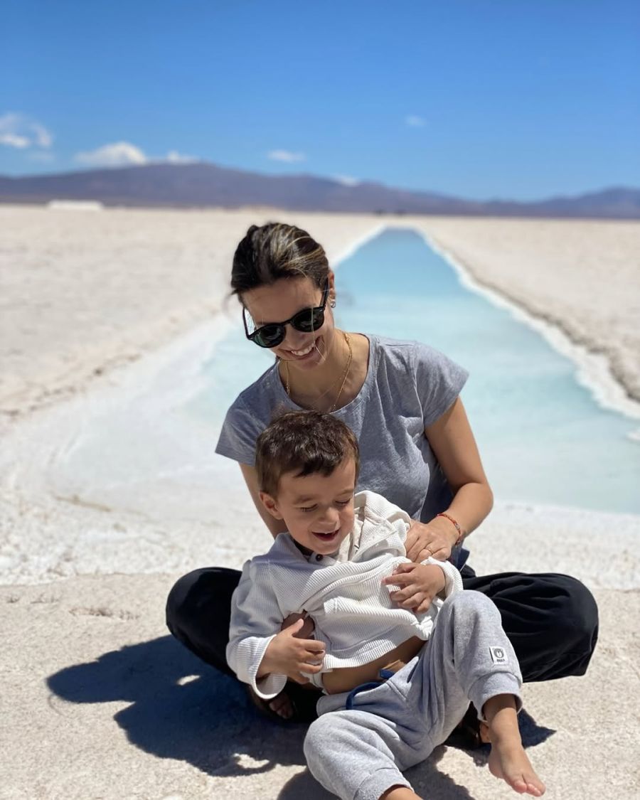 Indalecio, hijo de Luli Fernández