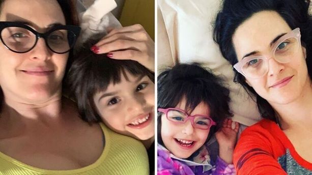Julieta Díaz y su hija Elena