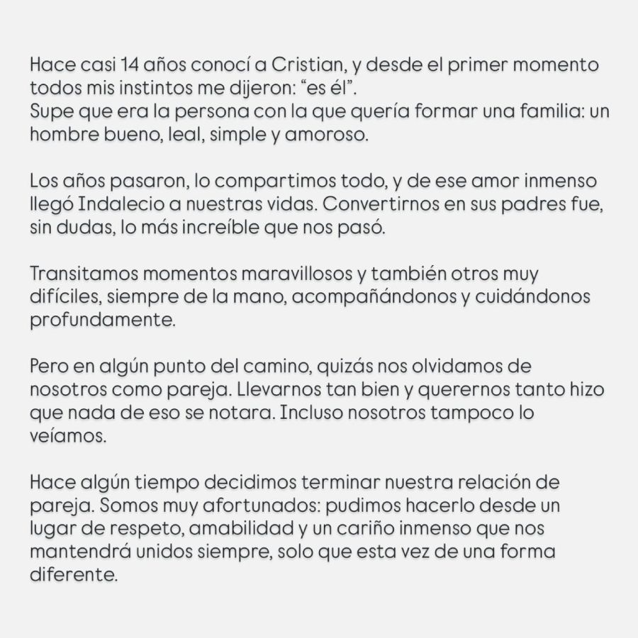 Luli Fernández y Cristian Cúneo Libarona