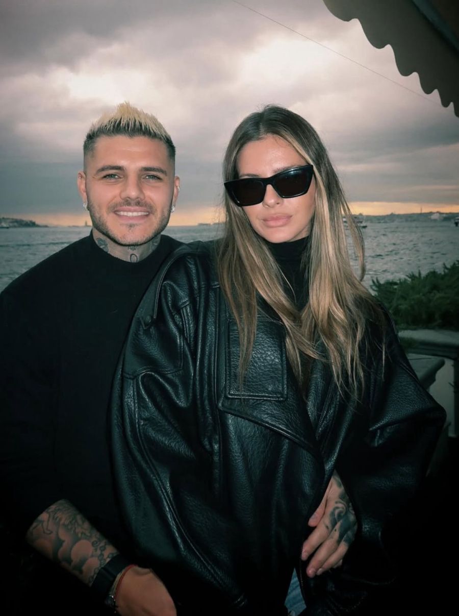 Mauro Icardi con la China Suárez