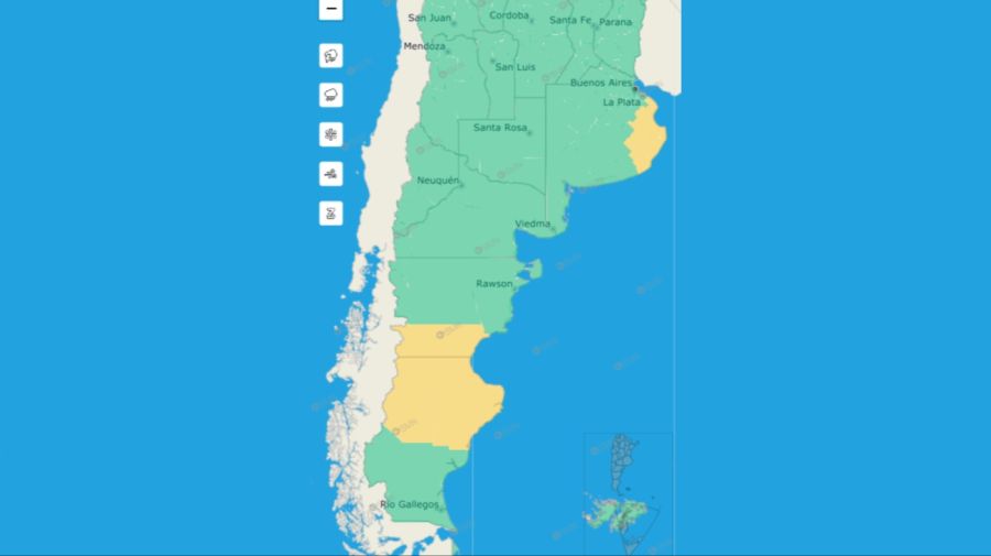 Alerta meteorológica 20251013