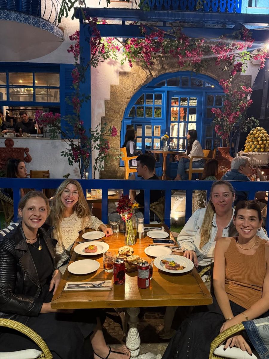 Florencia Bertotti de vacaciones en Río de Janeiro