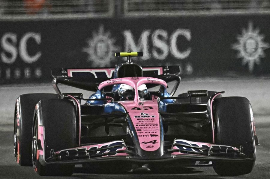 Franco Colapinto en el Gran Premio de Singapur