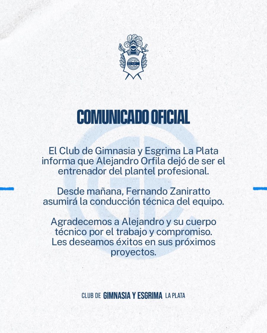 Alejandro Orfila comunicado Gim